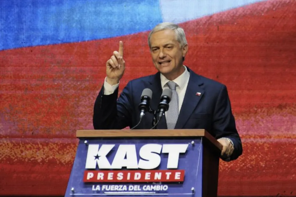 Presidente electo Jose Antonio Kast