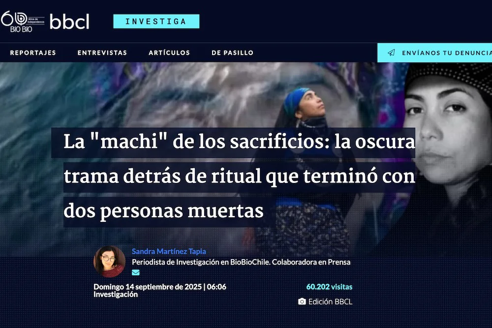 Reportaje de Radio BioBio La %22machi%22 de los sacrificios