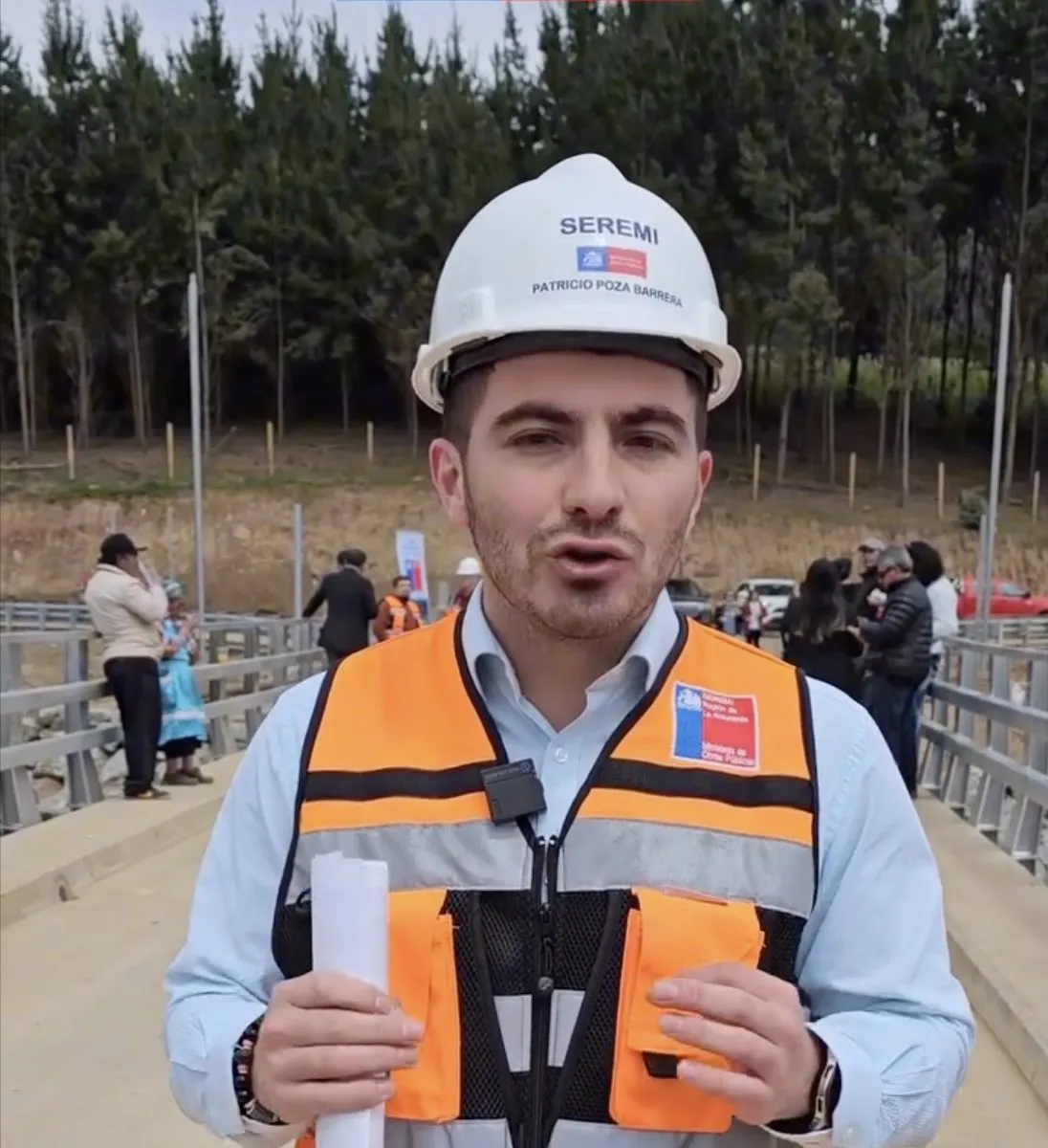 Seremi del MOP Patricio Poza