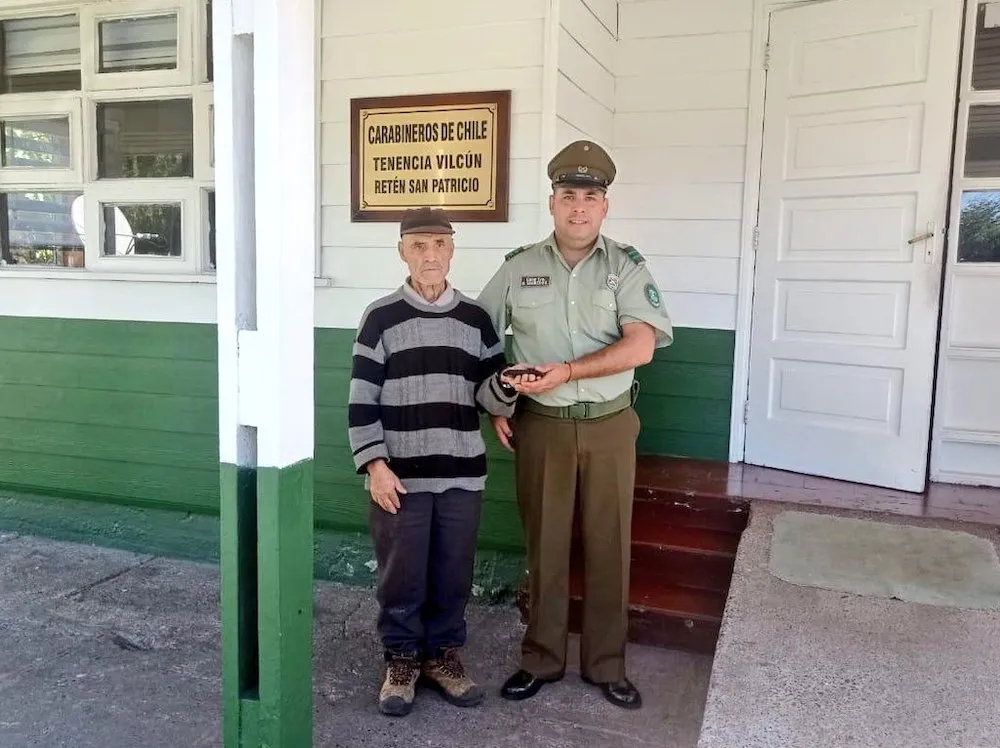 entrega carabineros vilcún