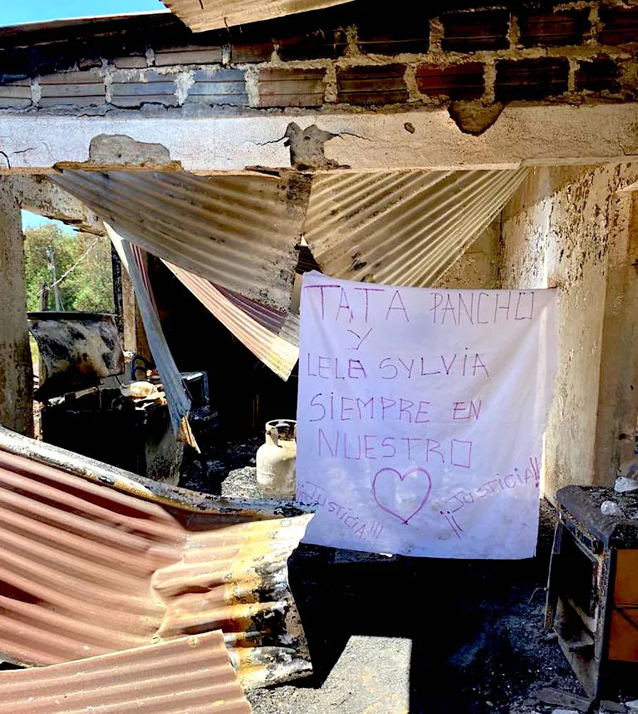 Matrimonio muere calcinado en Angiol