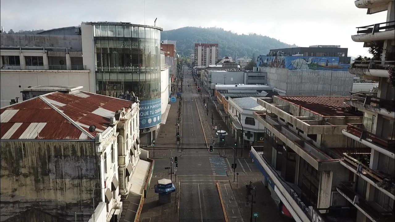 Calles de Temuco Vacías.