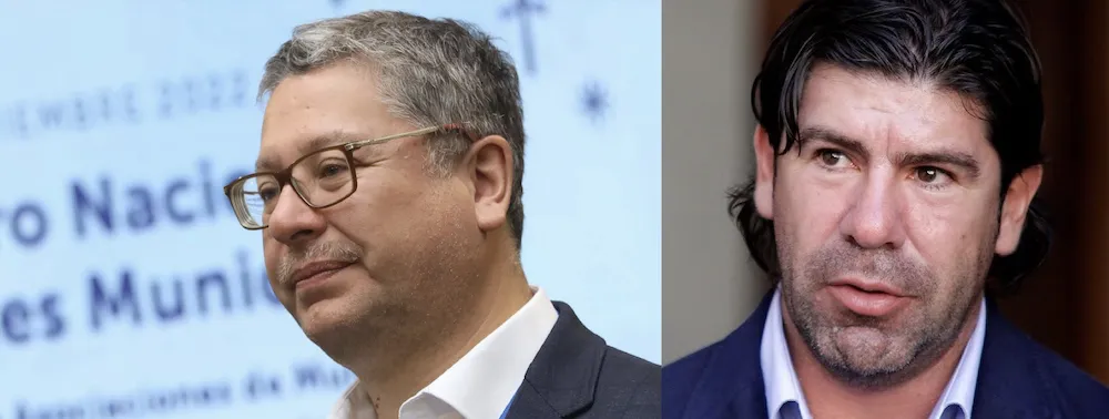 Alcalde Roberto Neira y Marcelo Salas