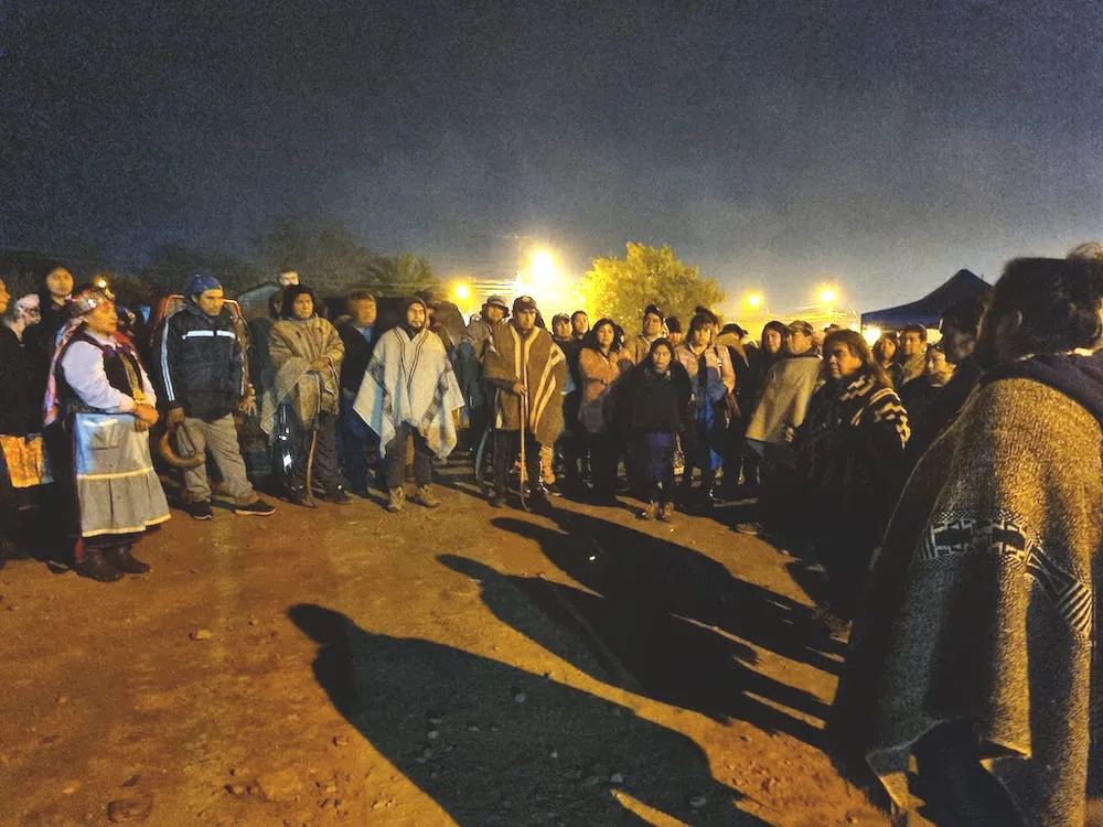 Reunion lonco Victor Queipul Angol