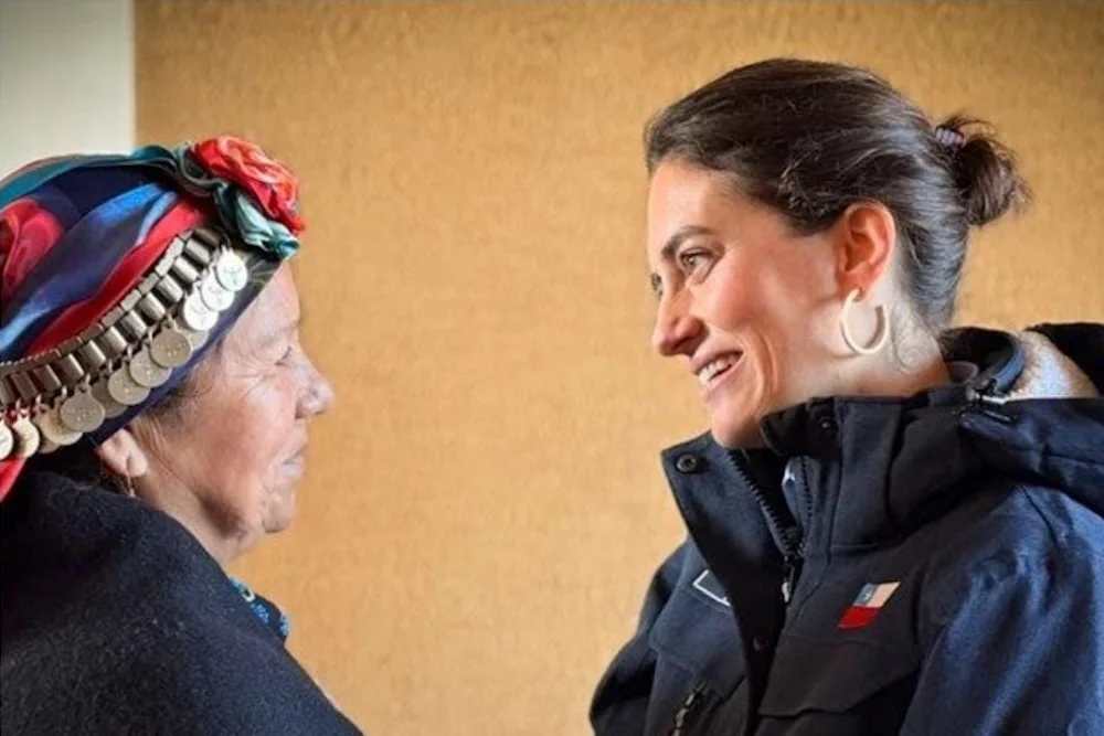 Ministra Maria Jose Wulf se reune con mujeres mapuche en La Araucania