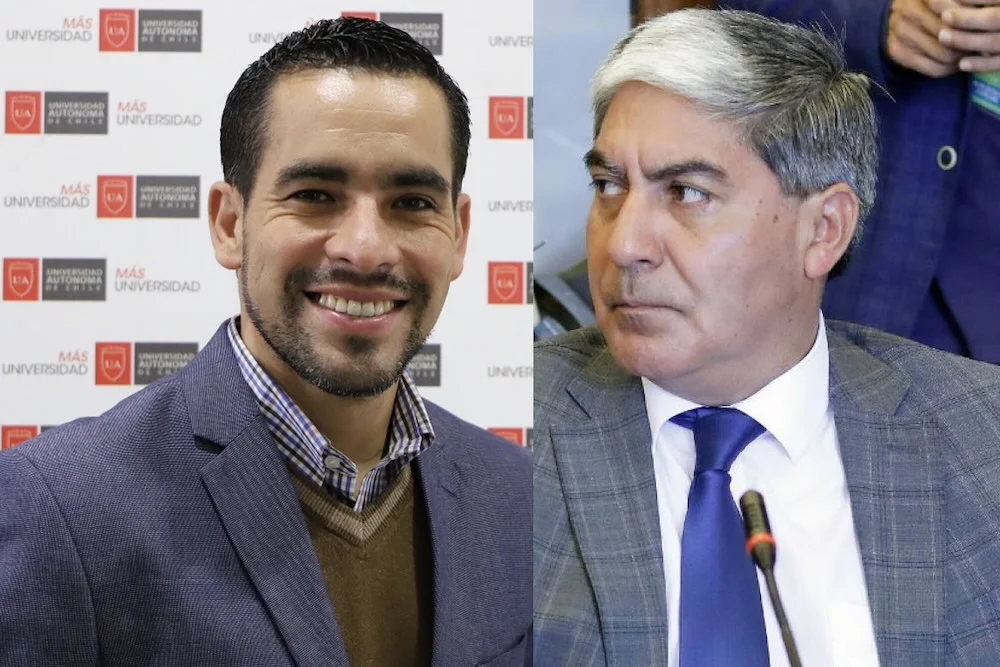 Mauricio Vial - diputado Henry Leal