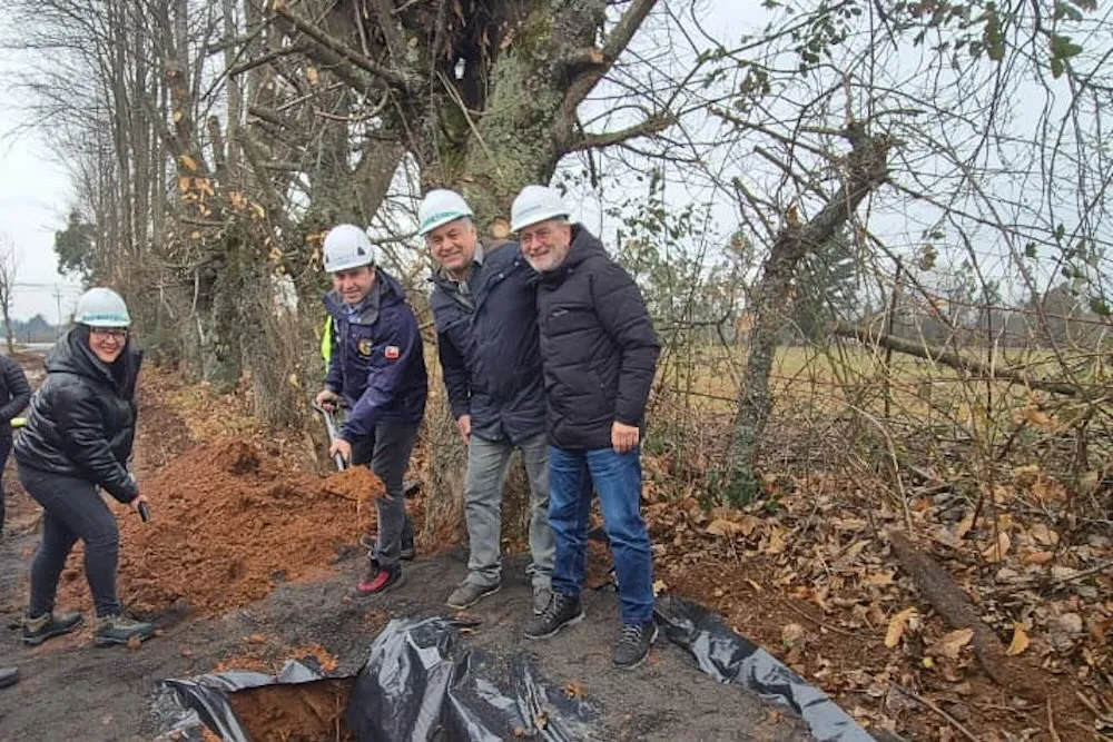 Primera piedra del APR Dollinco