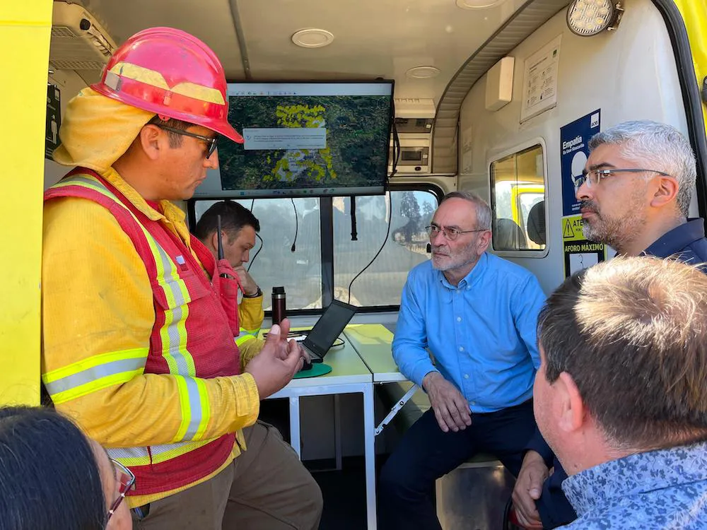 Incendios forestales Gobernador Saffirio