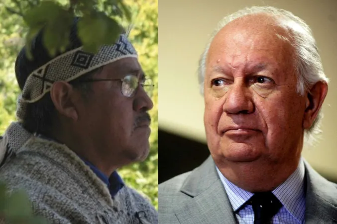 Lokco Pascual Pichun - Presidente Ricardo Lagos