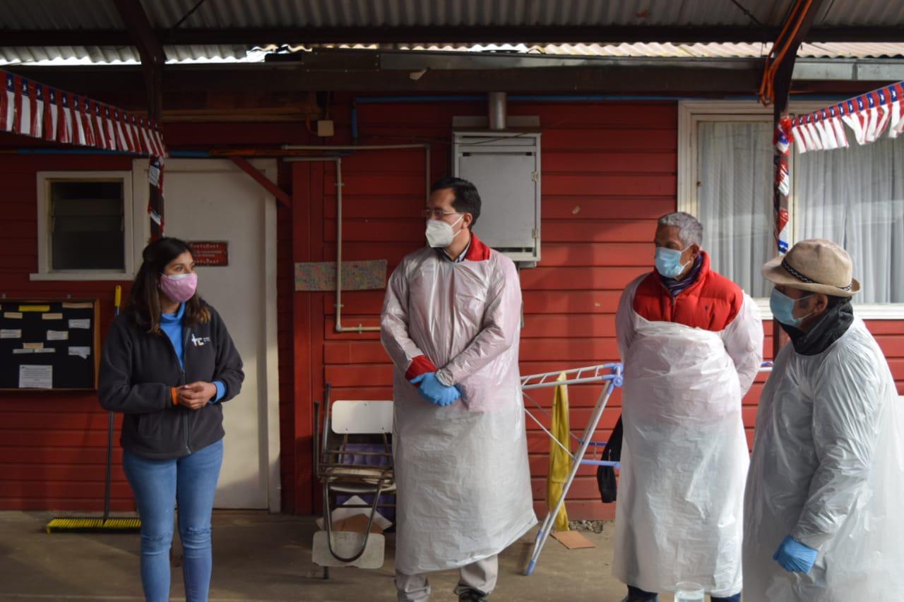 Seremi de Desarrollo Social en Hogar de Cristo.