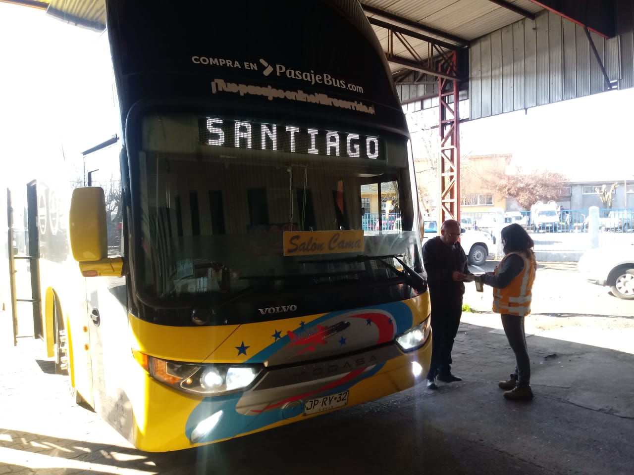 Fiscalización de buses