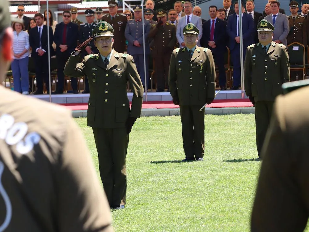 Nuevo jefe de carabineros en La Araucanía