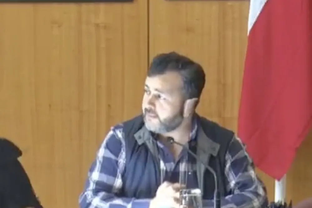 Alcalde de Melipeuco Alejandro Cuminao