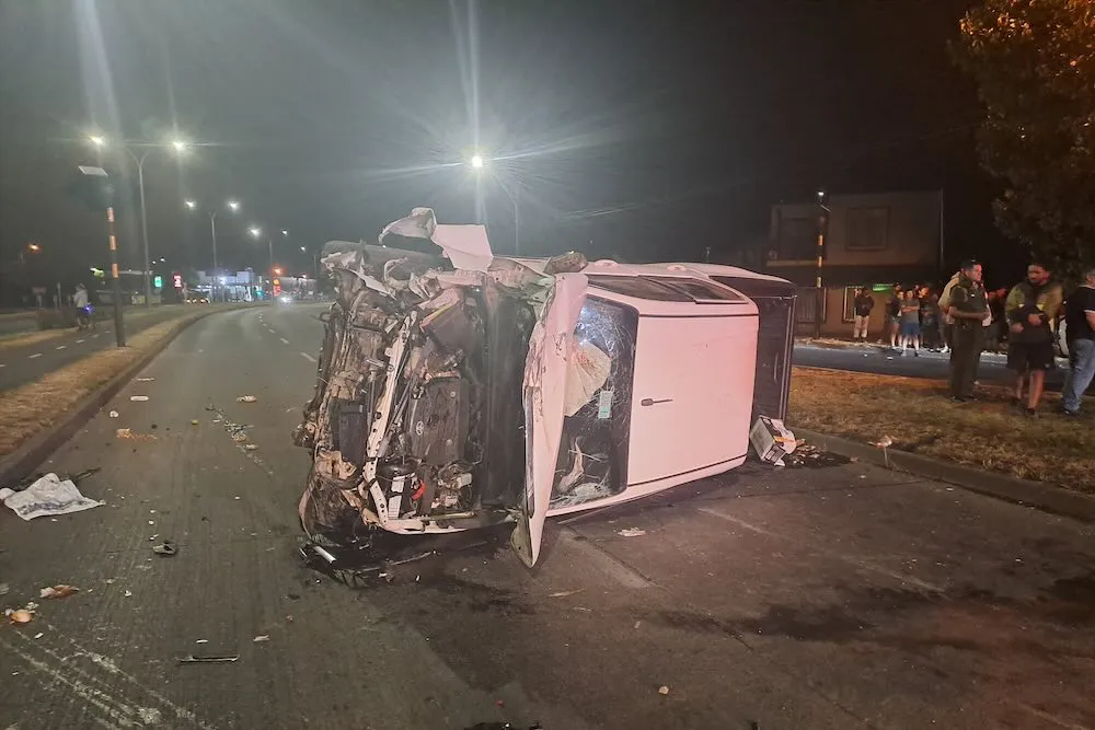 Accidente en Temuco