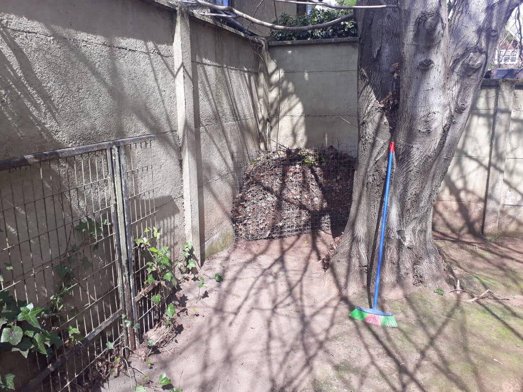 Compostera en jardin