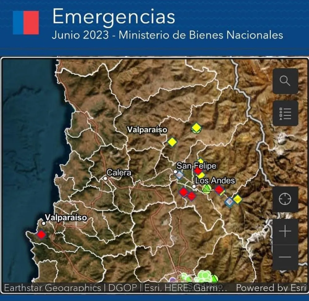 Visor territorial energencias