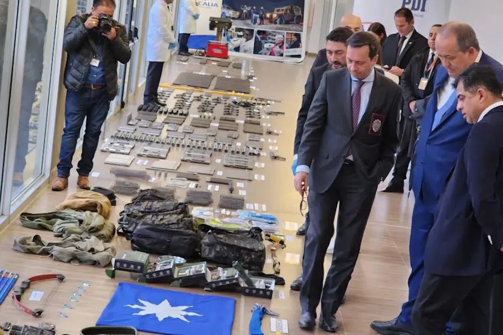 Decomiso fabrica clandestina de armas