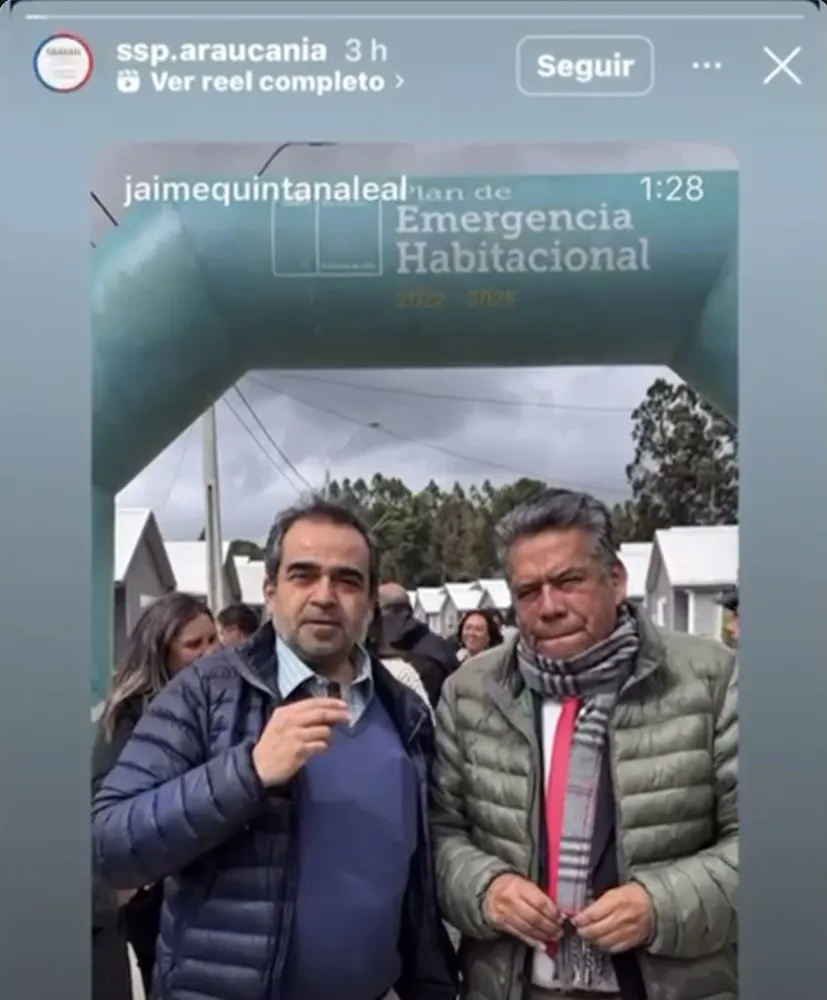 Jaime Quintana en plataforma Seremi Seguridad 