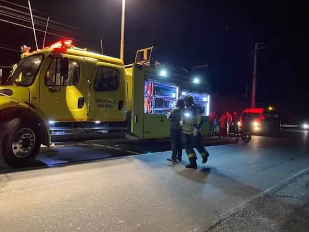 Atropello ruta Labranza Imperial - Bomberos