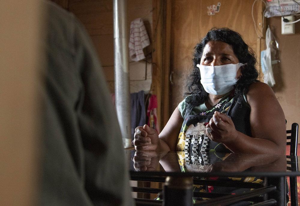 Dirigenta Aurora Nahuelan