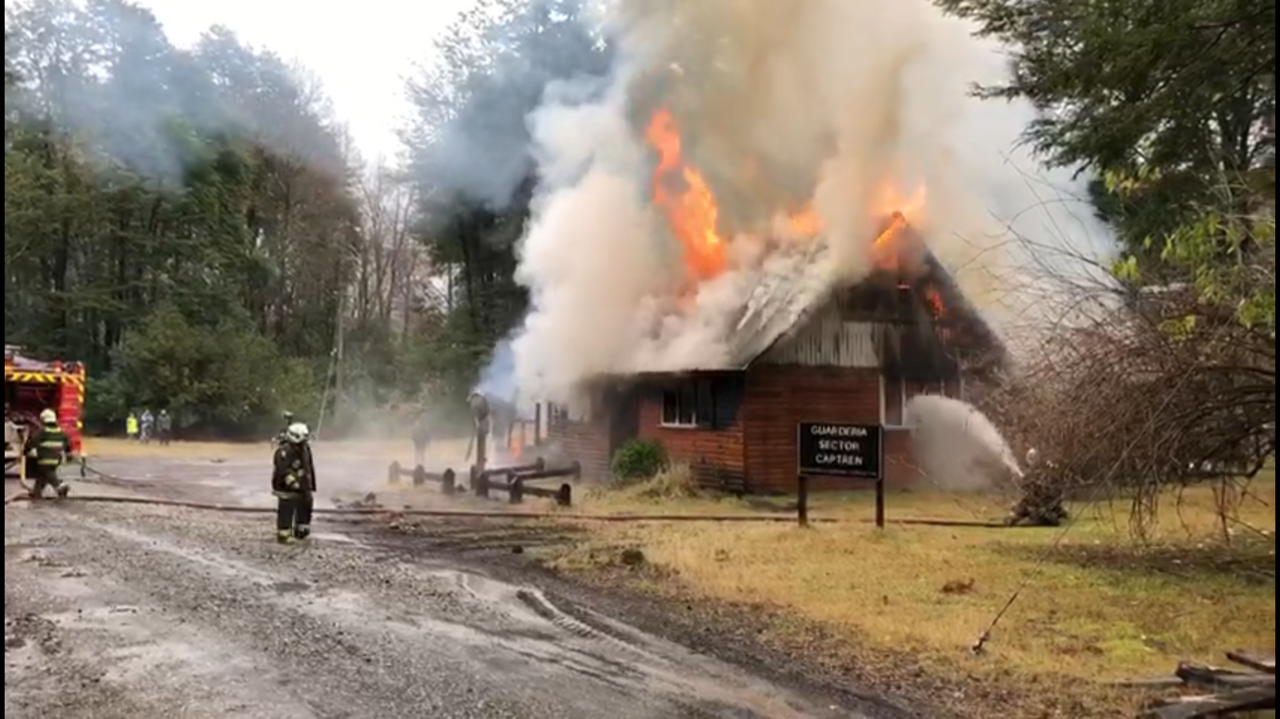 Incendio parque Nacional Conguillío