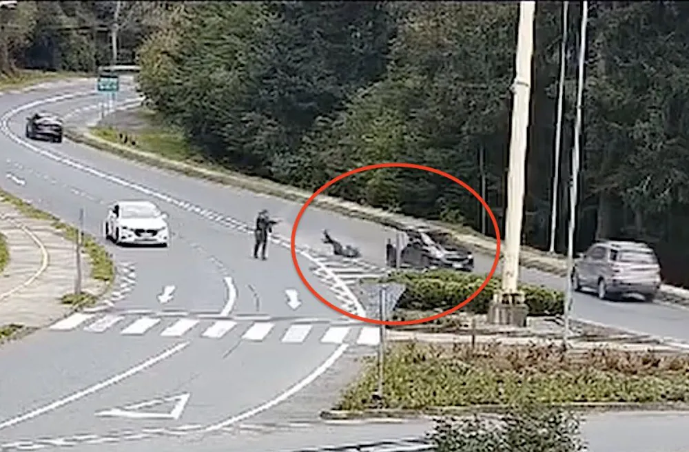 Atropello a Carabinero en Pucon