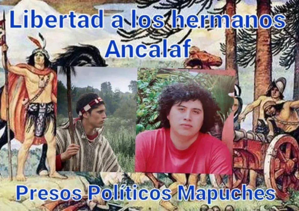 Hermanos Ancalaf - imagen del Lof Choin Lafkenche