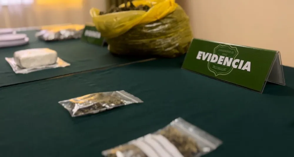 Evidencia de Carabineros 