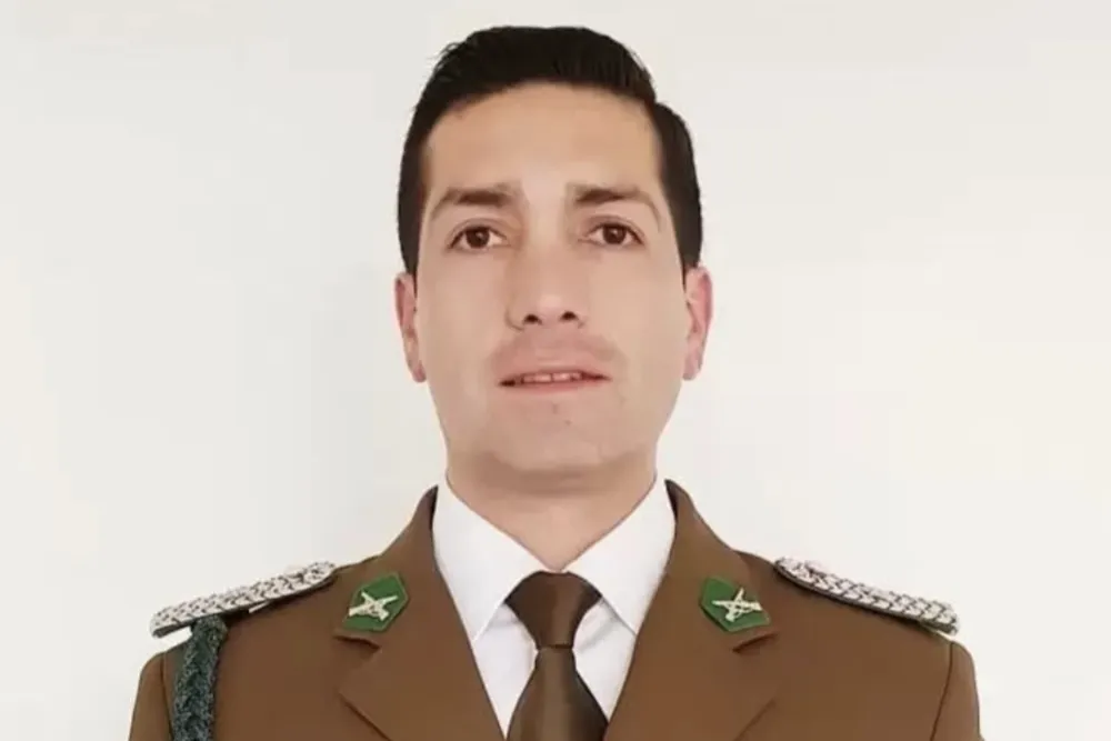 Teniente Robert Ruiz Yanez fallecido en COP Pailahueque
