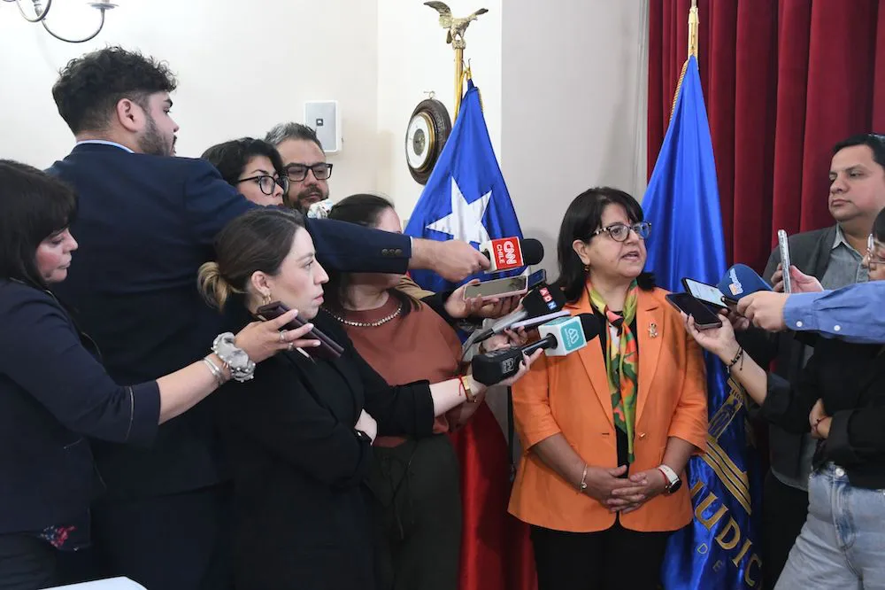 ministra vocera de la Corte Suprema, María Soledad Melo