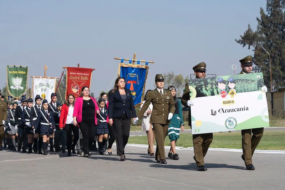 ceremonia nacional en Santiago