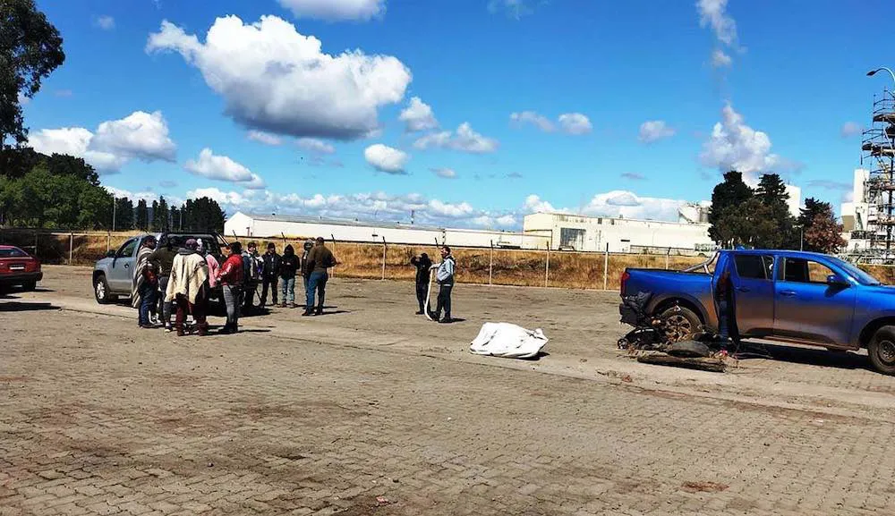 Manifestacion planta CMPC