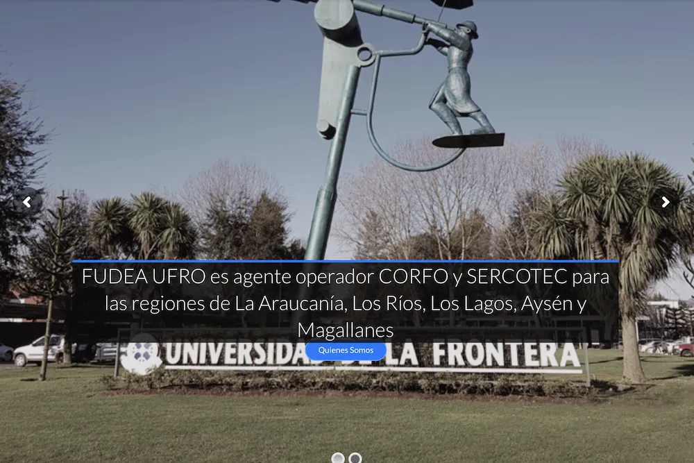 Fudea UFRO - operador de Corfo