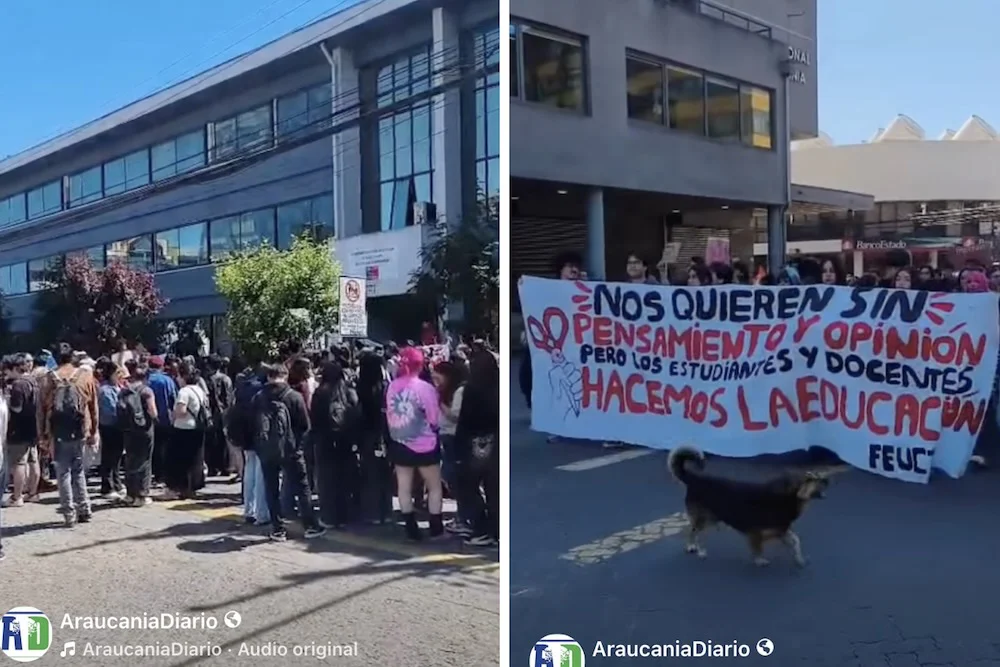 Protesta estudiantes por mas recursos para la educacion publica oct 2026