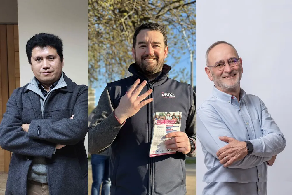 Luis Penchuleo - Luciano Rivas y Rene Saffirio