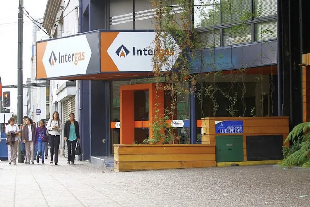 Oficina cerrada de Intergas en Temuco - hoy no existe atencion presencial