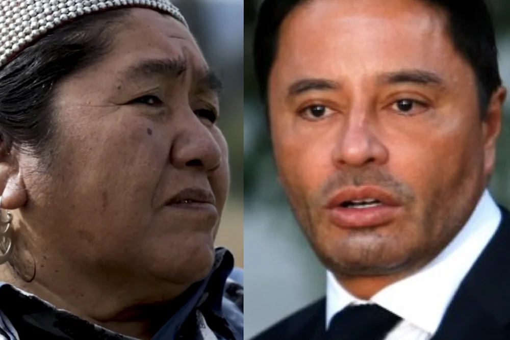 Ana Llao y Rodolfo Carter