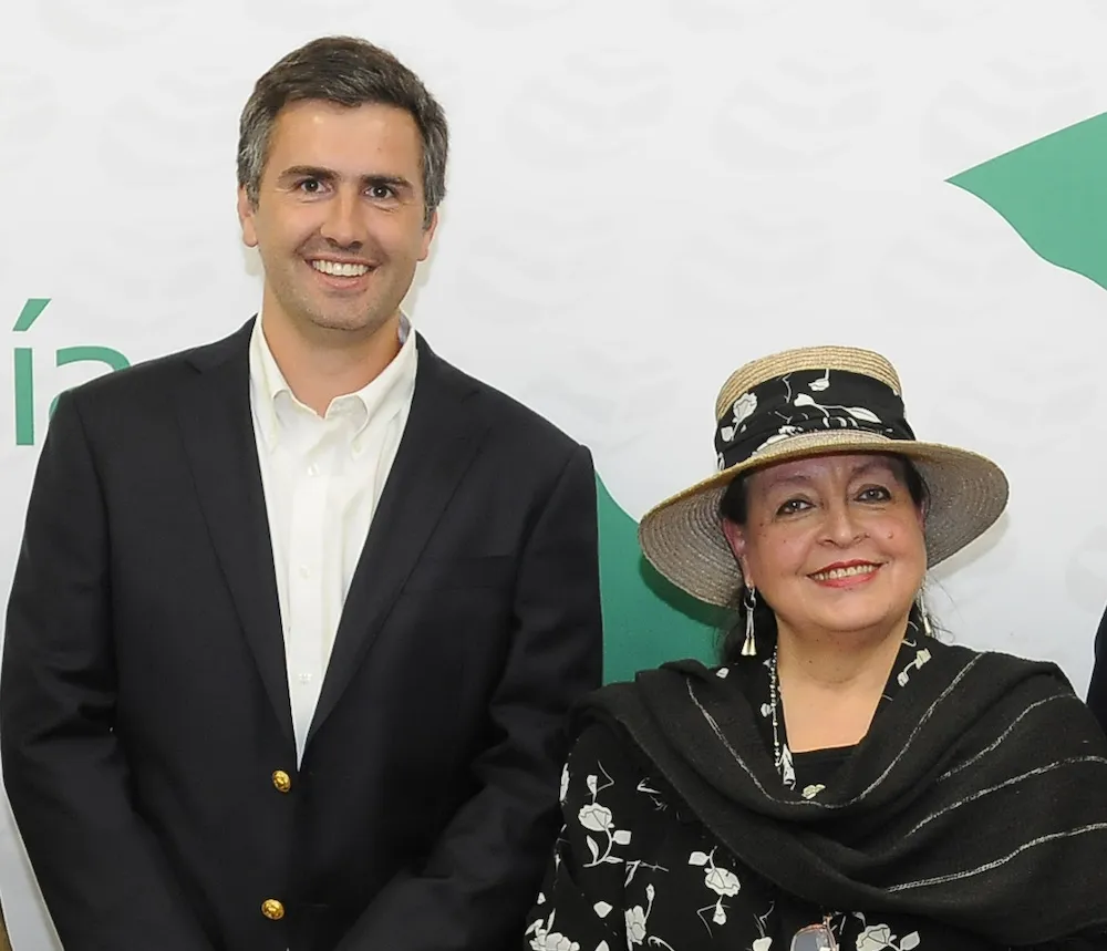Diego Paulsen y Elizabeth Brand