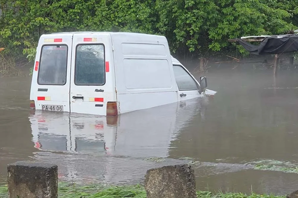 Inundacion en Curacautin