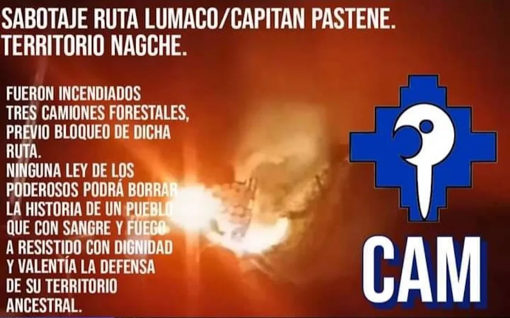 Atentados reivindicados por la CAM