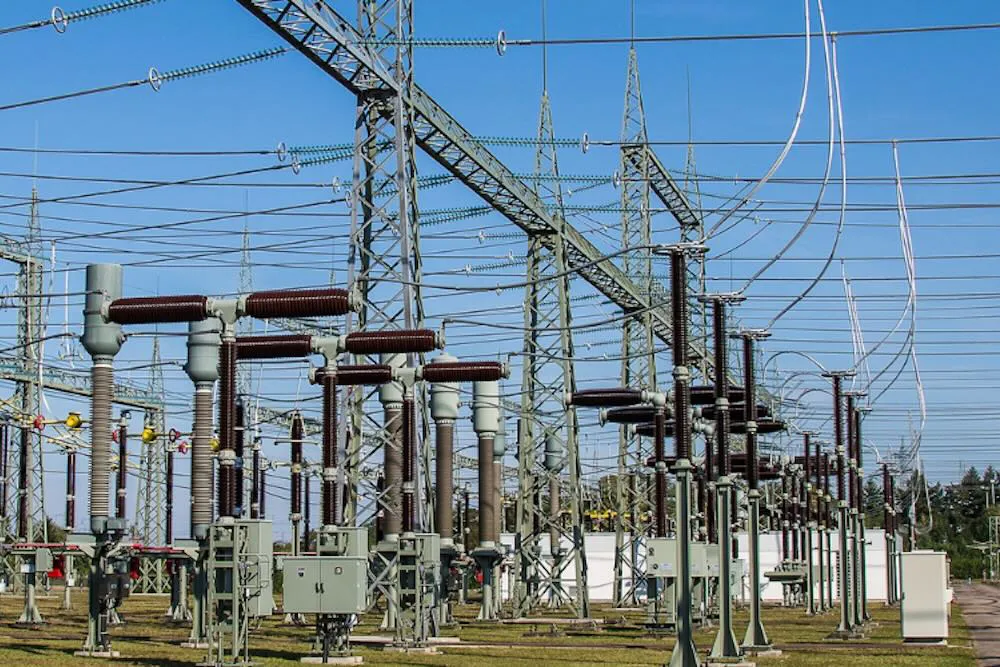 Subestacion electrica - fotografia referencial