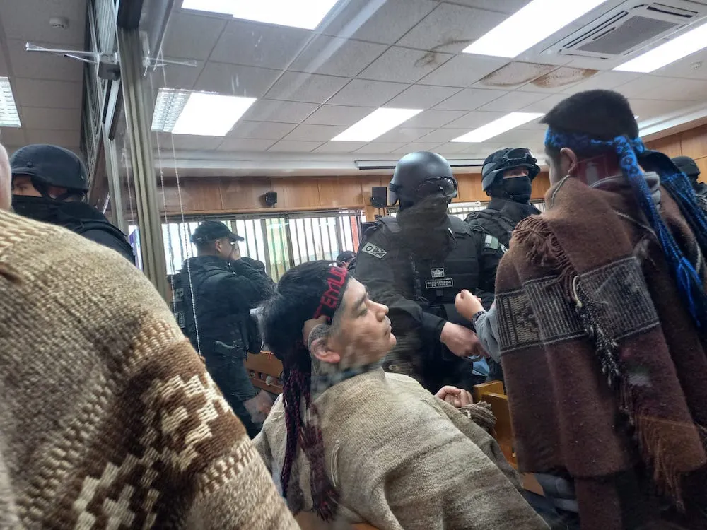 Formalizacion presos de Angol