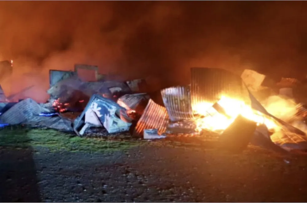 Ataque incendiario en Vilcun
