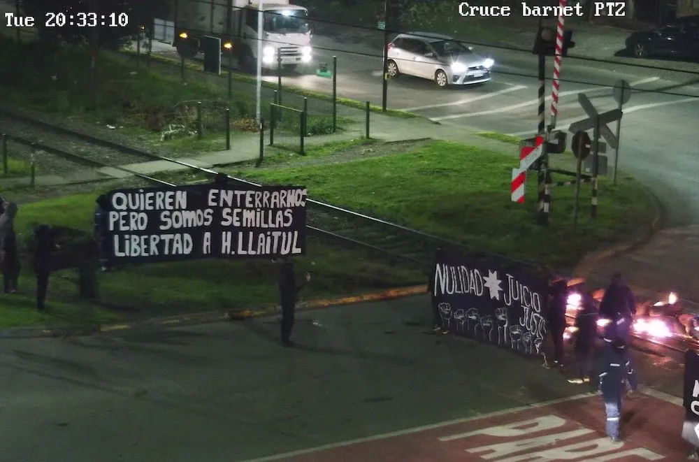 Barricadas Padre Las Casas