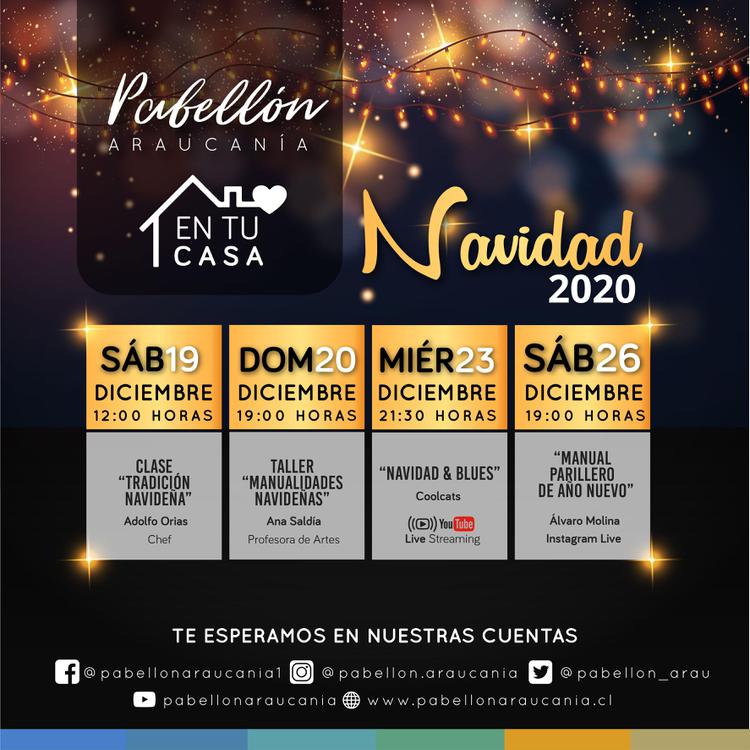 Cartelera Pabellón Araucanía.