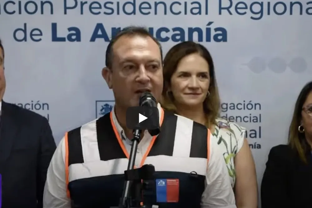 Alejandro Pliscoff ex director regional Senapred Araucania