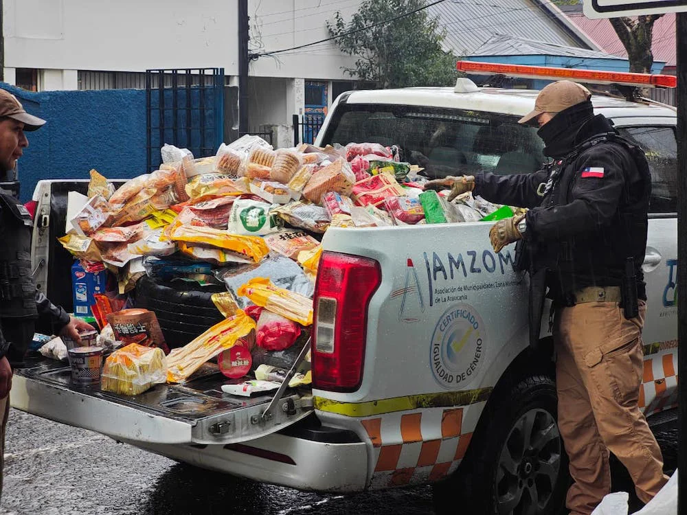 mercadería asiática ilegal