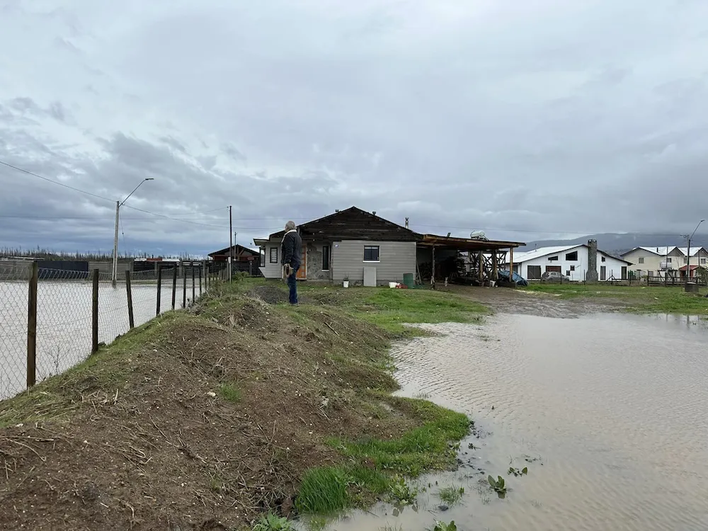 Inundaciones por sistema de mal tiempo