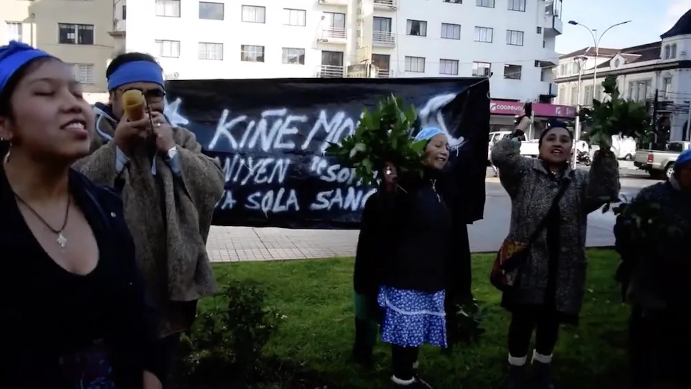 Comunidades cacicado de Osorno en apoyo a Llaitul