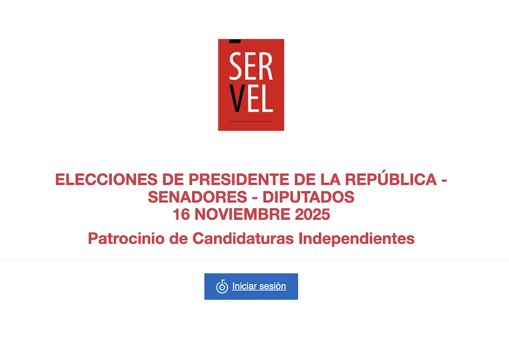 Pagina para patrocinios a Presidente y parlamentarios 2015